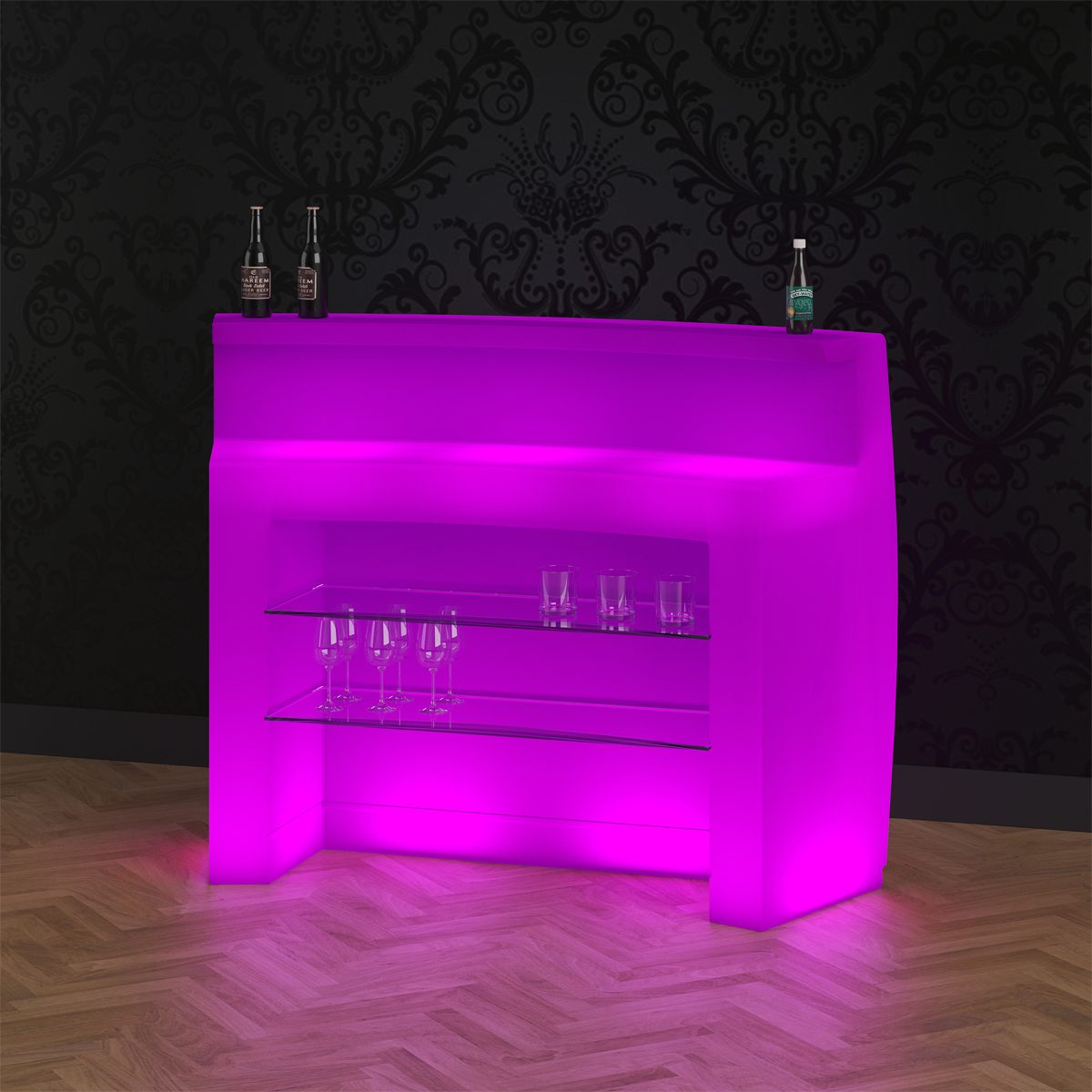 LED bar / DJ-booth