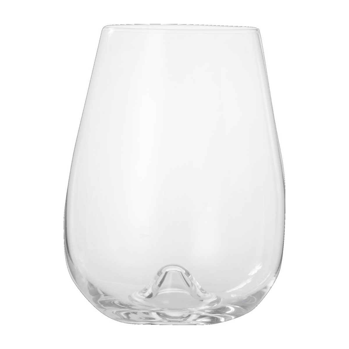 Wijnglas zonder voet